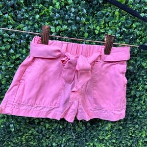 Copper Key Pink Shorts with waist tie like new